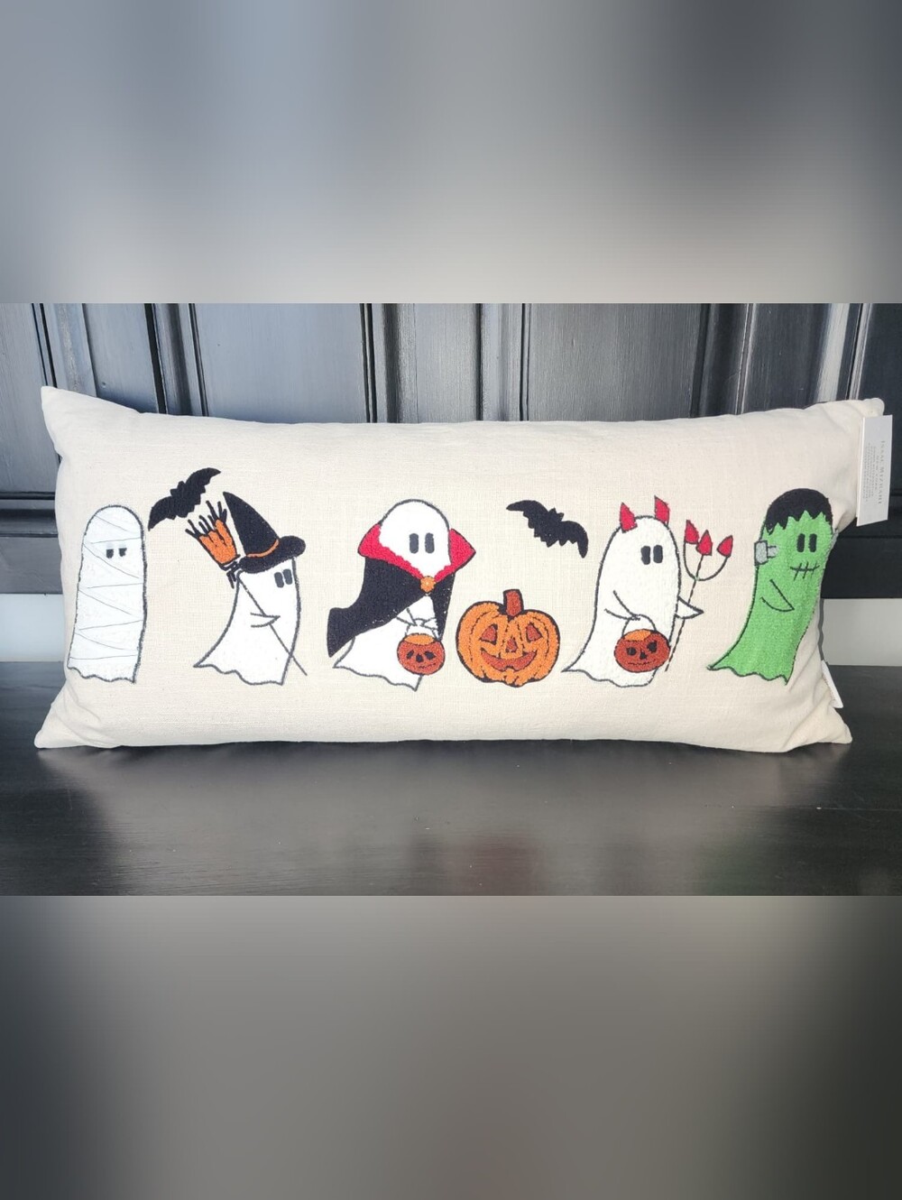 Halloween Ghosts Decorative Pillow